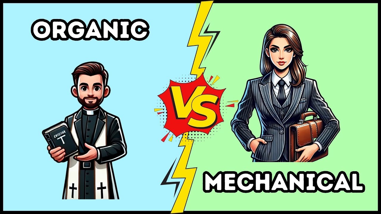 Mechanical Solidarity Vs Organic Solidarity (3 Minute Explanation)