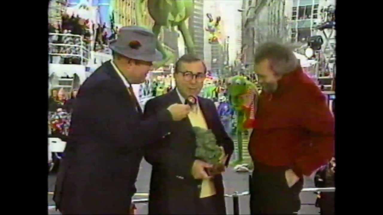 Jim Henson and Kermit the Frog - 1987 Macy's Thanksgiving Day Parade