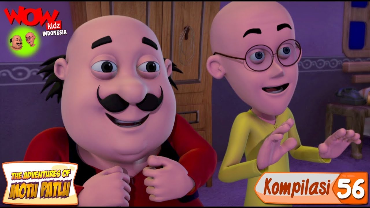 Kompilasi - 56 | Motu Patlu dalam Bahasa - Animasi 3D Kartun | WowKidz Indonesia