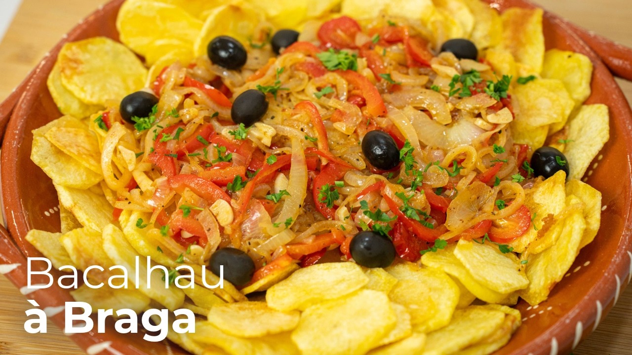O MELHOR Bacalhau à Braga! 🇵🇹 Receita Tradicional e Irresistível! 🤤