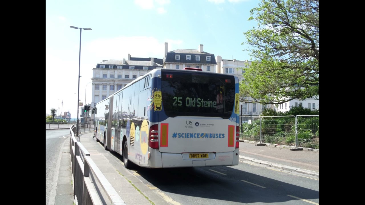 Mercedes CitaroG ExGAL MAL99, Brighton&Hove 106 BD57WDE - 25 Starts on Engine at Brighton Old Steine