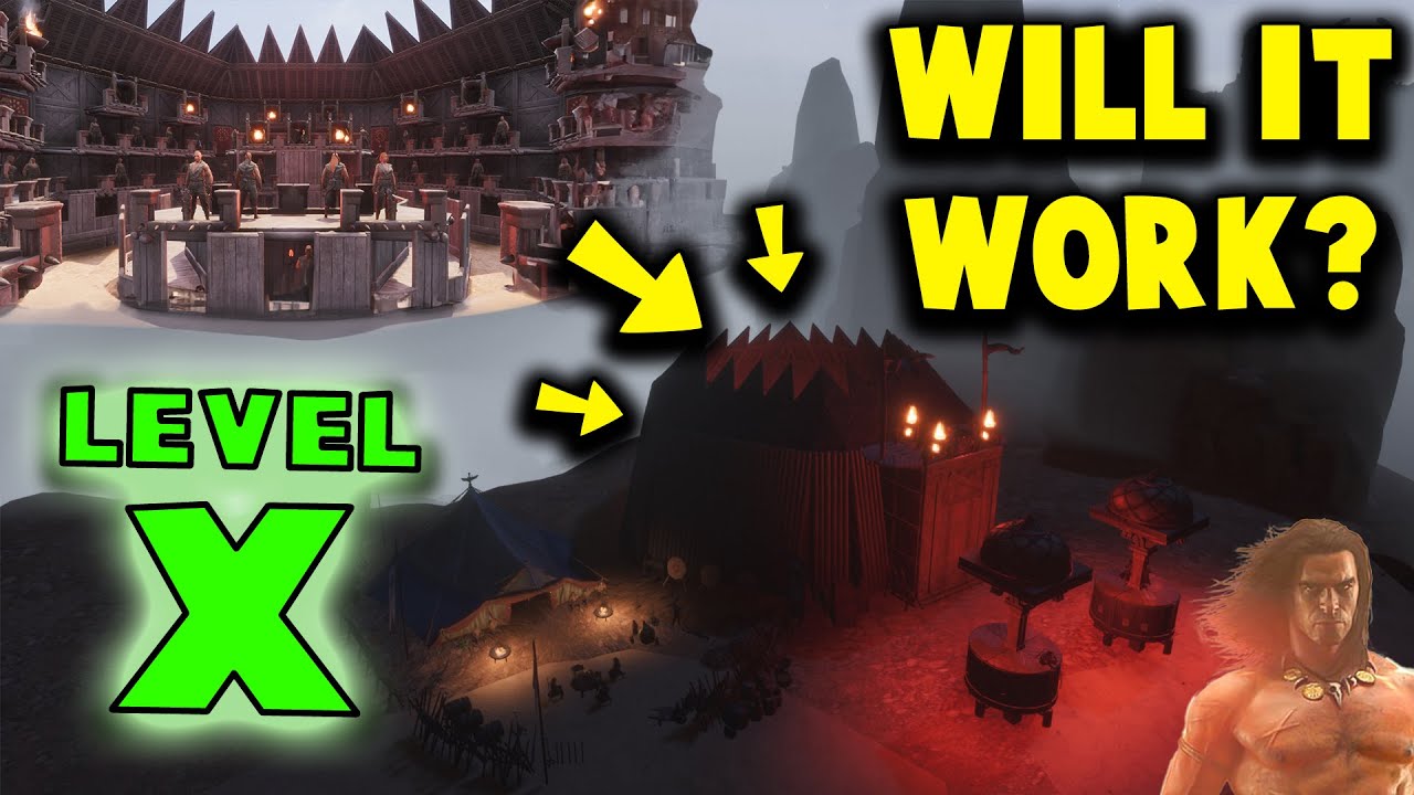 PURGE ARENA | Will it work? - X Level Purge Test | CONAN EXILES