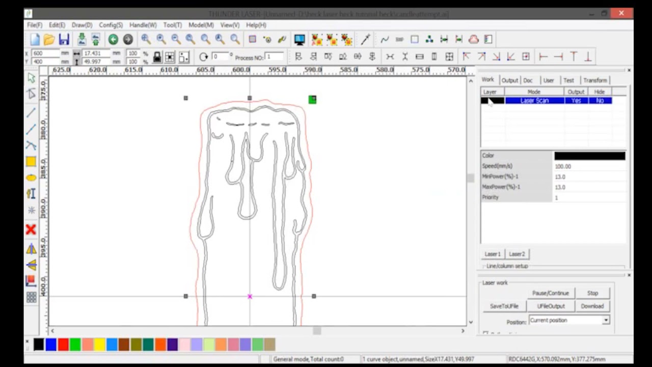 Navigating RD Works - Laser Cutting Software