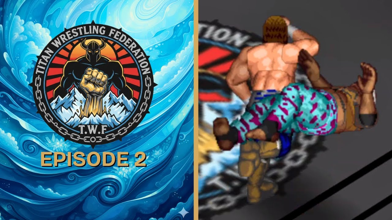 Titan Wrestling Federation Episode 2 | A Fire Pro Wrestling Returns CAW Wrestling Show