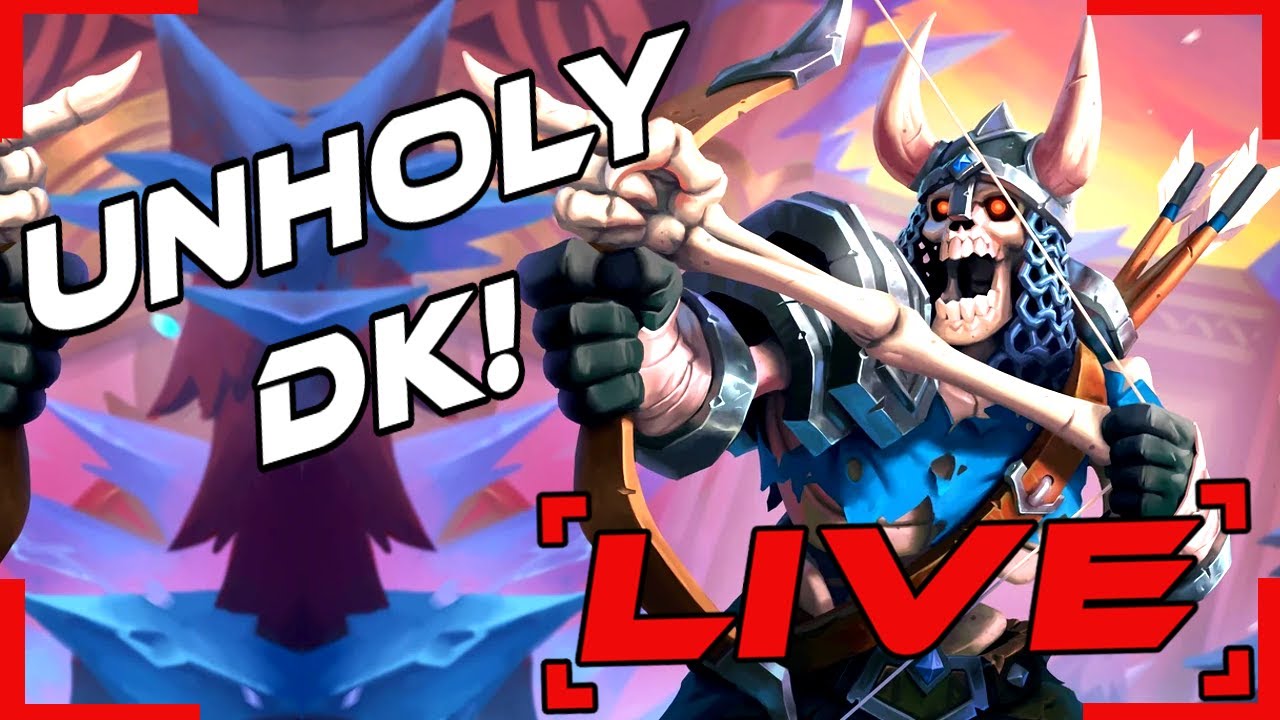Unholy Deathknight Climb! - March of the Lich King - Hearthstone