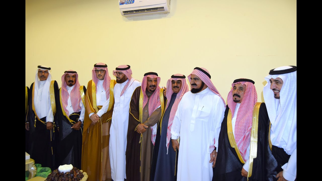 (1) دعوة | فخذ العجاج من الشمروخ من شمر | لحضور حفل العشاء | قاعة الزهراء | 18/4/1445