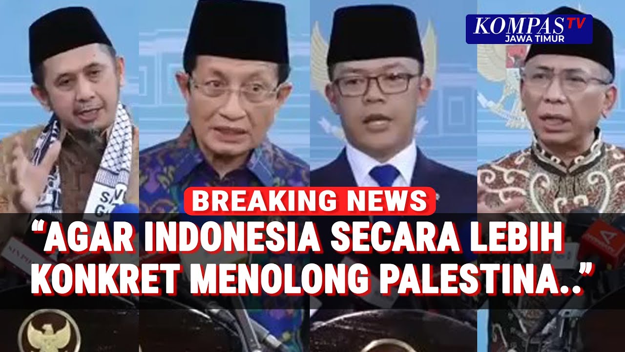 Keterangan Tokoh Ormas Islam, Menag & Menlu Usai Bertemu Presiden Prabowo "Board of Peace" Trump!