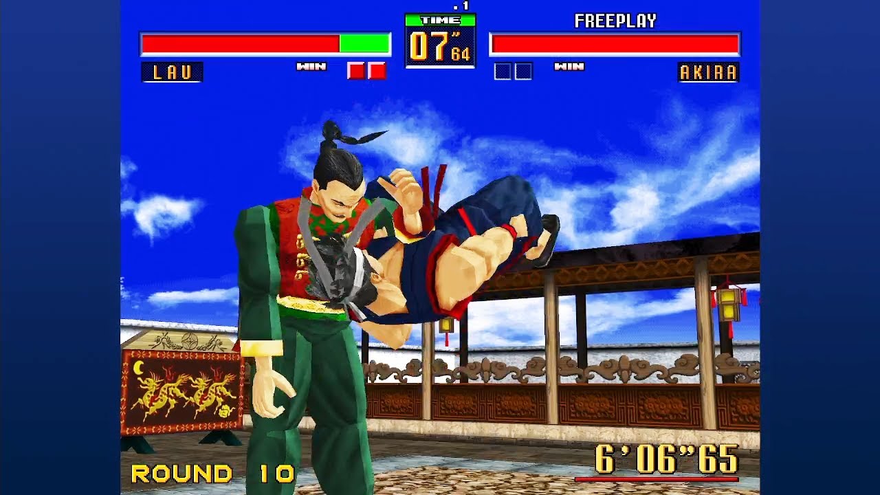 バーチャファイター2 Virtua Fighter 2 - ラウ_20260121 #VF2 #ラウ #Lau #PS3 #レトロゲーム #retrogames