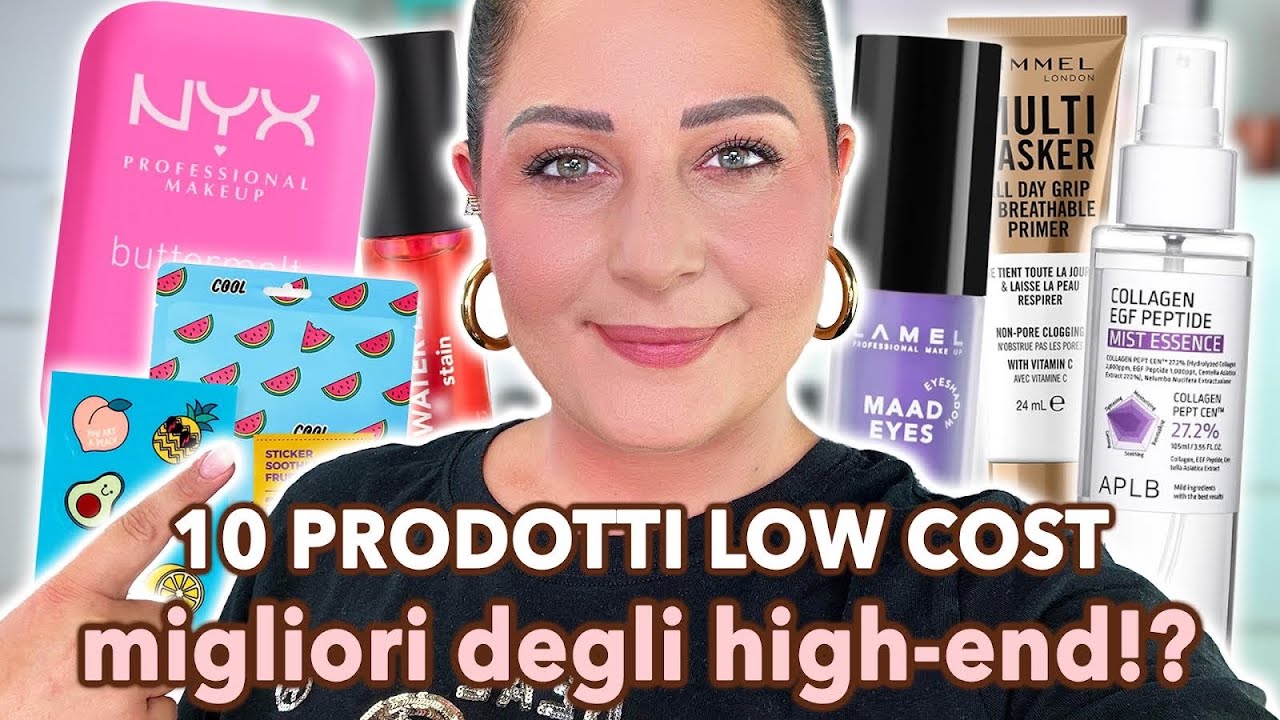 10 PRODOTTI LOW COST addirittura MIGLIORI di molti HIGH END🤩🚀🔝￼