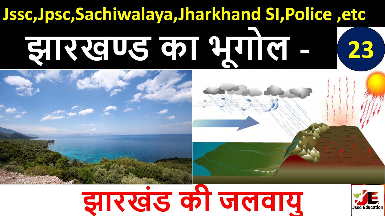 Jharkhand Geography in Hindi | झारखण्ड की जलवायु (Climate of Jharkhand)| JSSC/JPSC | By Upen Sir