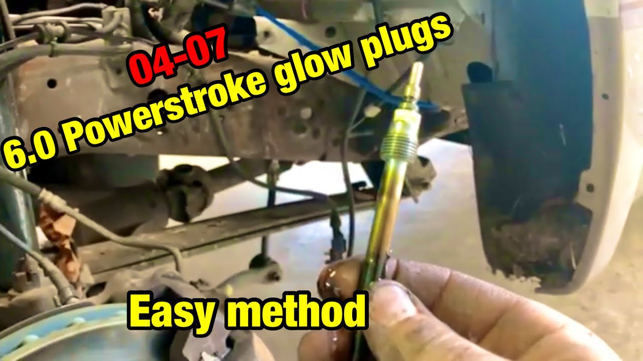 6.0 Powerstroke glow plug replacement driver side