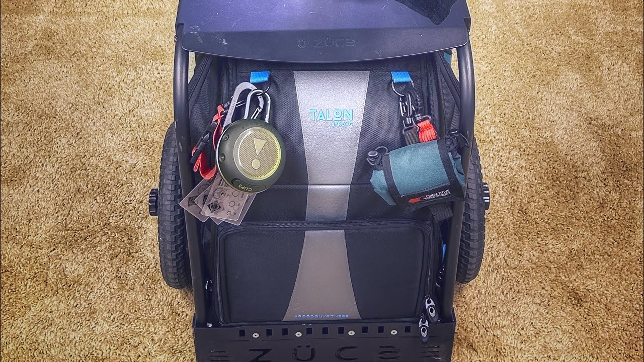 2023 Zuca LG Backpack Cart and CED Talon Strong range bag setup