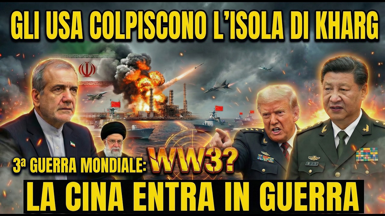 Kharg sotto attacco: perché il nuovo fronte Iran-USA può colpire l’economia globale