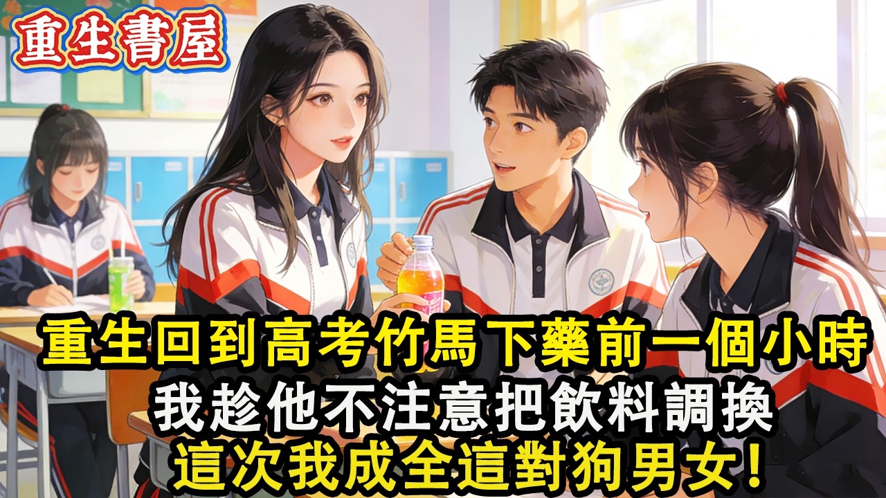 【重生爽文】重生回到高考竹馬下藥前一個小時  我趁他不注意把飲料調換 這次我成全這對狗男女！#小說 #重生 #爽文#動漫#故事
