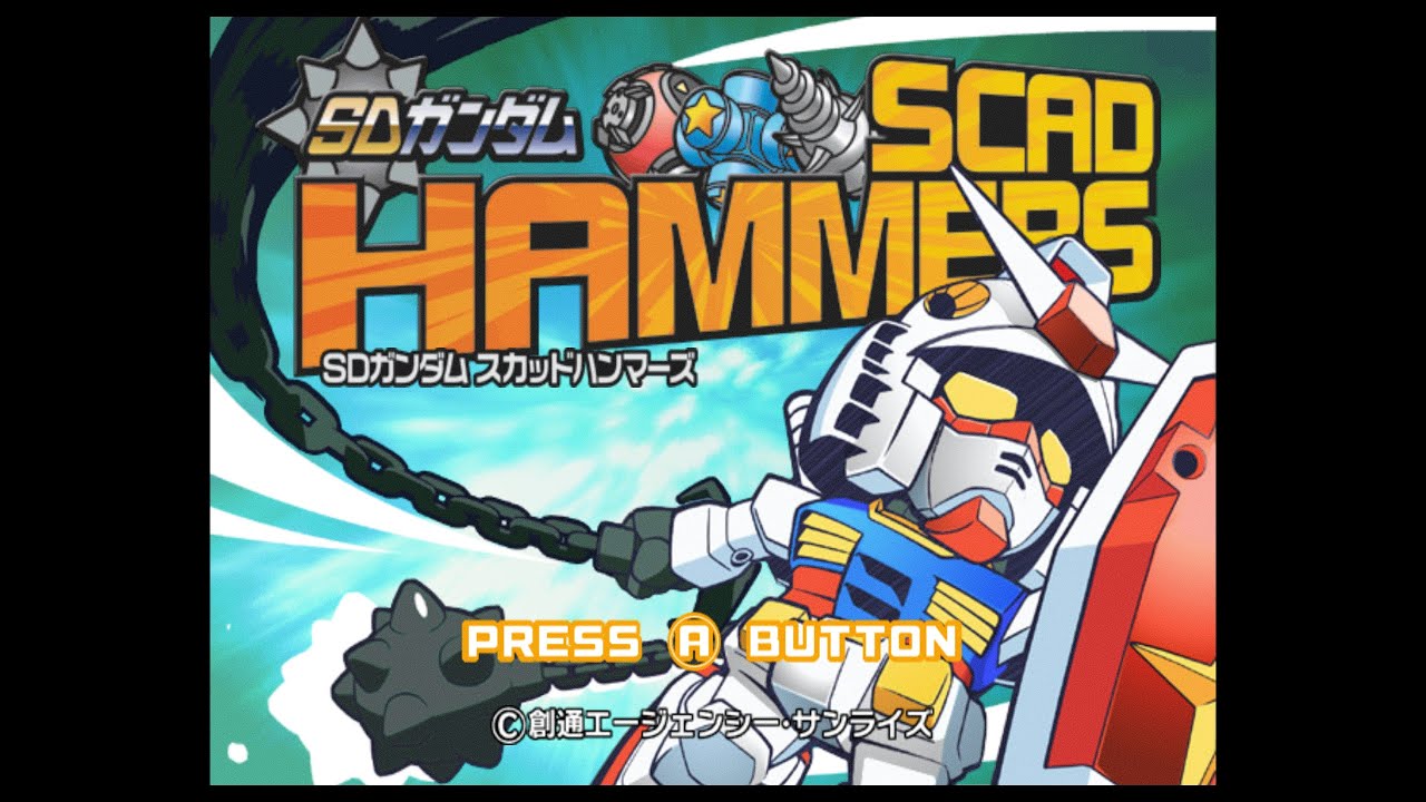 Dolphin 5.0-15545 | SD Gundam Scad Hammers 4K 60FPS UHD | Wii Emulator PC Gameplay