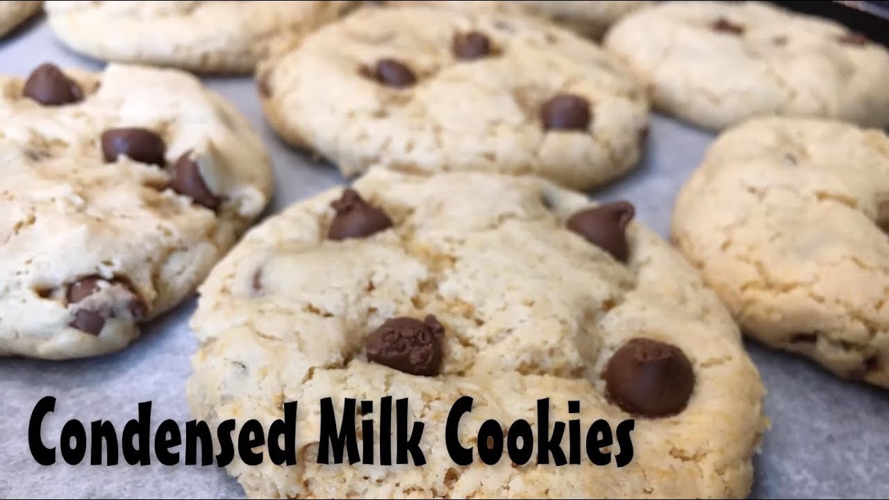 Homemade Chocolate Chip Cookies | Condensed Milk Cookie Recipe