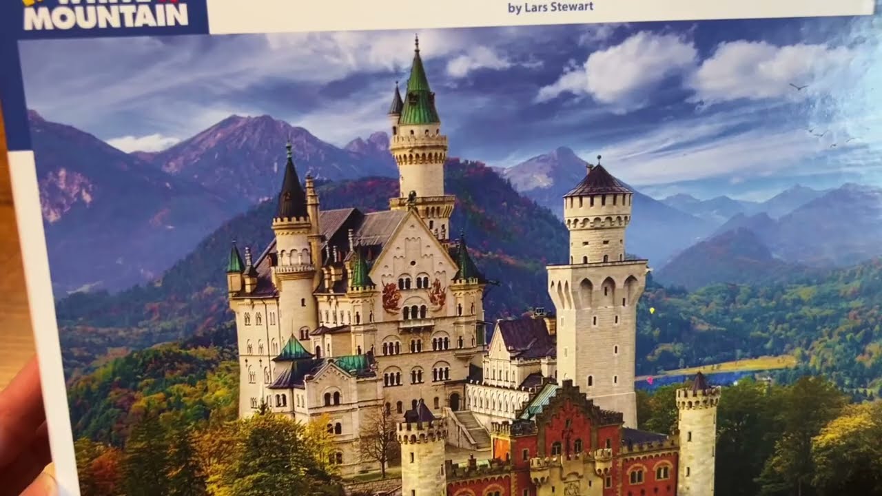 Neuschwanstein Castle Puzzle Review 🧩 1000 Pieces of Fun! #JigsawPuzzle #PuzzleTime #CastleLovers
