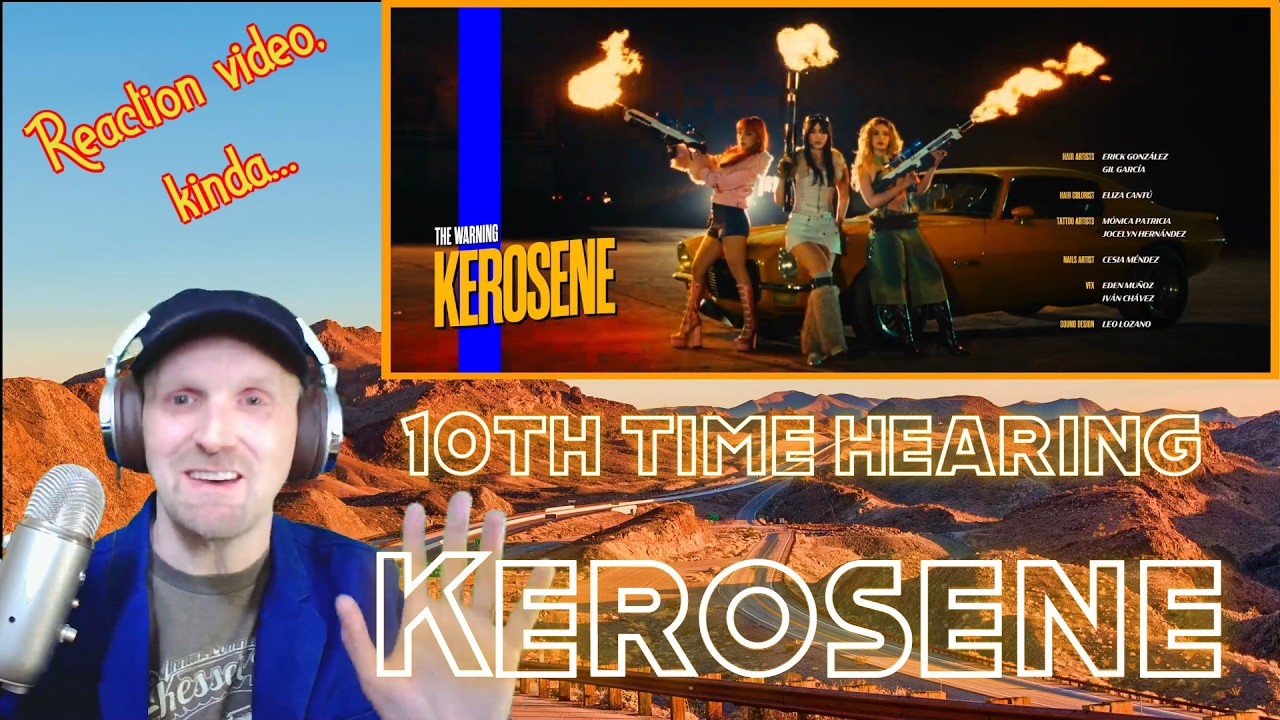 10th time hearing Kerosene by The Warning (reaction video?)
