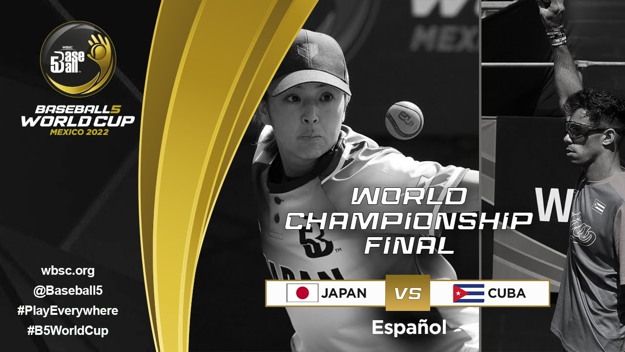 EN VIVO | Japón v Cuba - Baseball5 World Cup | World Championship Final (Español)
