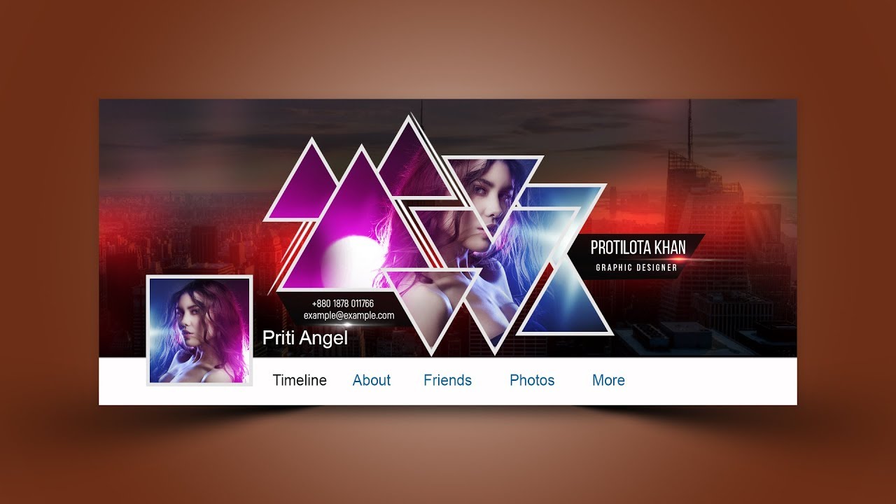 Stylish Facebook Cover Design - Photoshop Tutorial