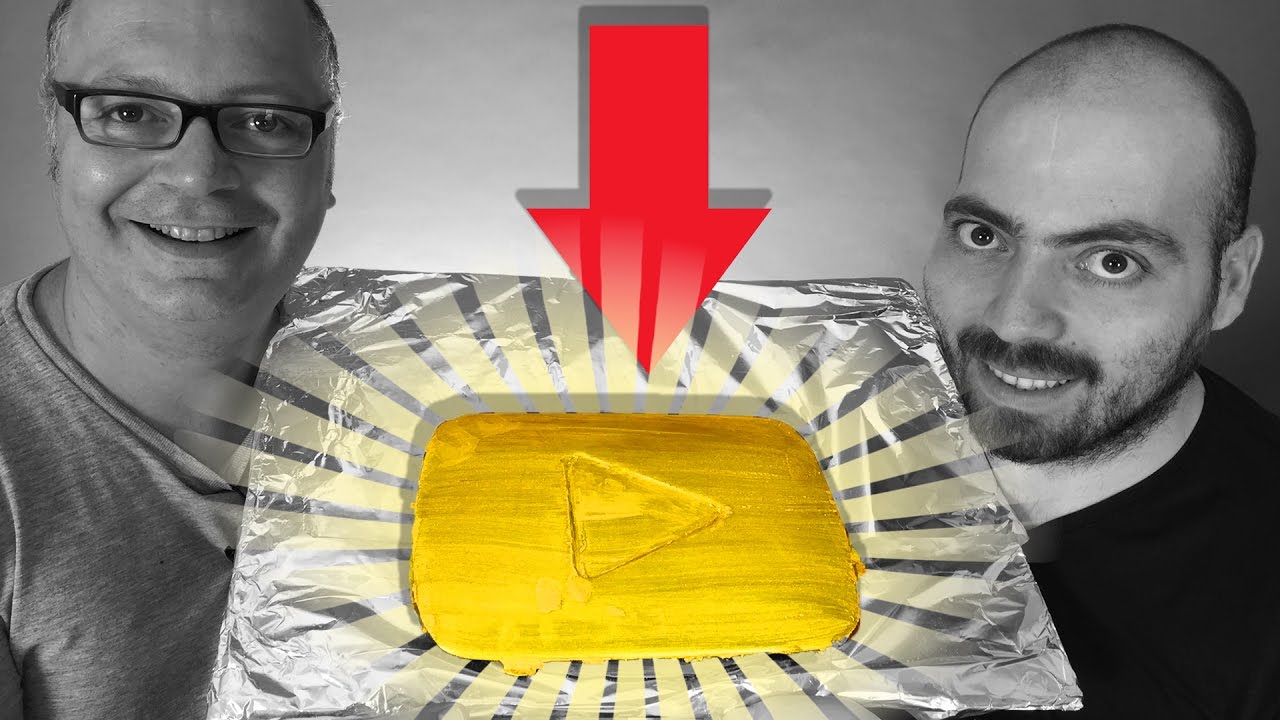 Çikolatadan Youtube Gold Play Button Yaptık