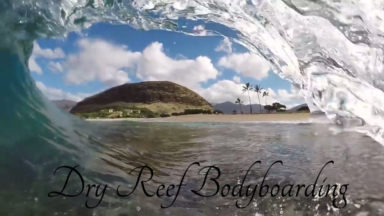 DRY REEF Bodyboarding | SUPER CLEAR WATER | R.T.F