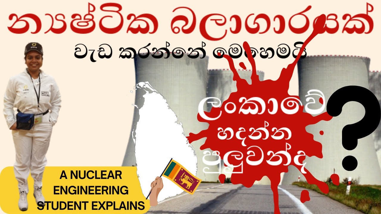 න්‍යෂ්ටික බලාගාරයක් වැඩකරන්නේ මෙහෙමයි| ලංකාවේ හදන්න පුලුවන්ද?| How does a Nuclear Power Plant work