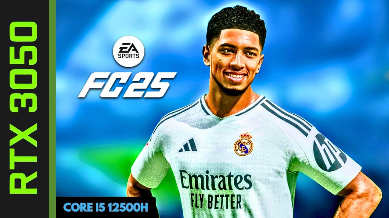 EA FC 25 (лучшие настройки) &mdash; ноутбук с RTX 3050 &mdash; процессор i5 12500H &mdash; 16 ГБ ОЗУ