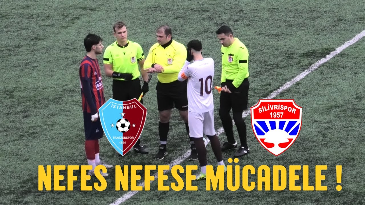 NEFES NEFESE MÜCADELE ! / İSTANBUL TRABZONSPOR - SİLİVRİSPOR U17 MAÇ ÖZETİ