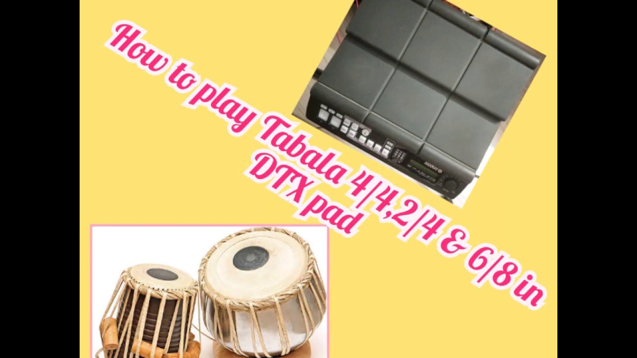 Tabala Tutorial |Yamaha Dtx Multi 12