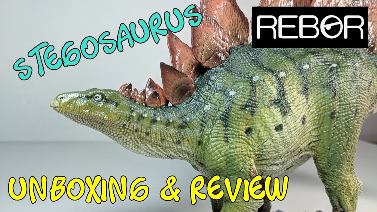 Stegosaurus Garden REBOR Unboxing & Review en español