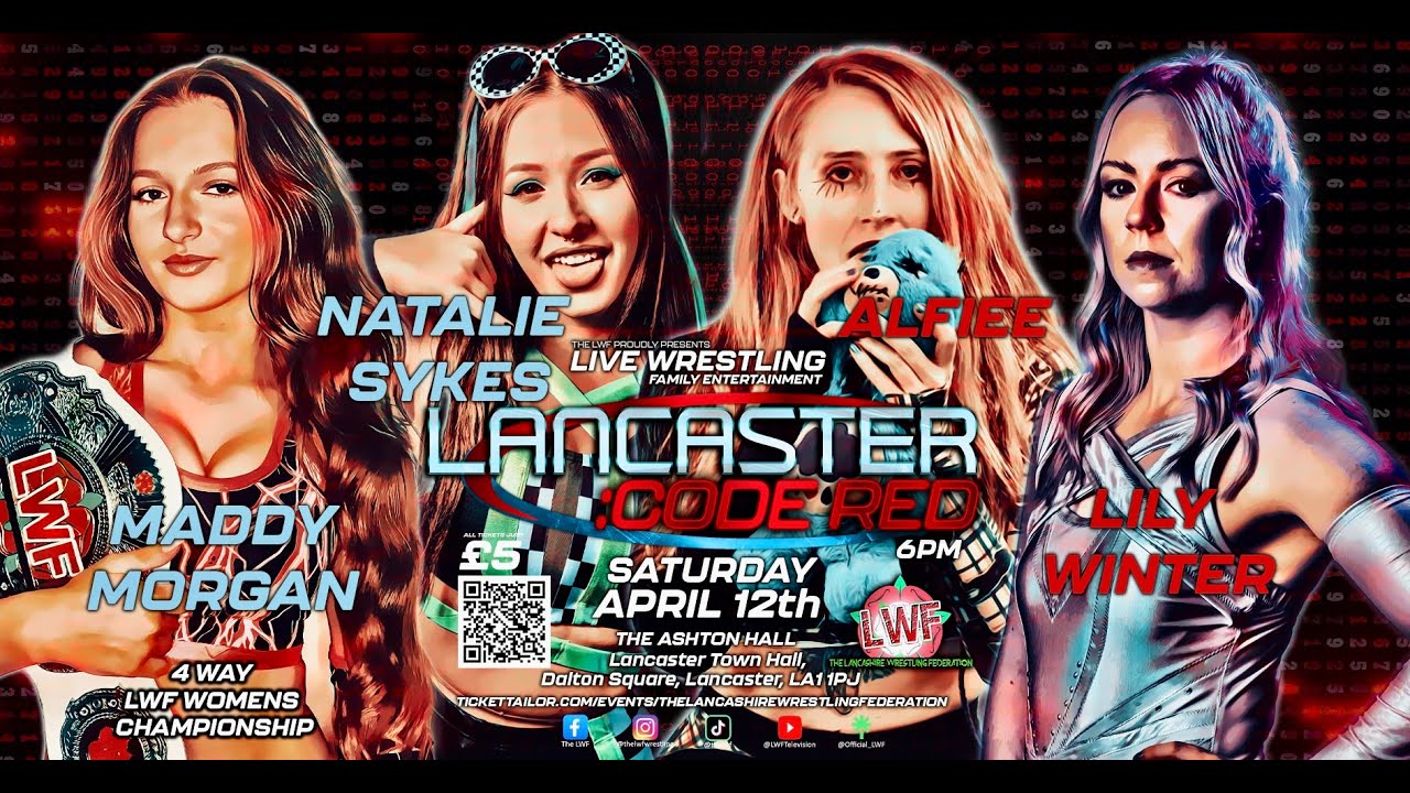 LWF Women's Championship - Maddy Morgan (c) v Lily Winter v Alfiee v Natalie Sykes - 04/25