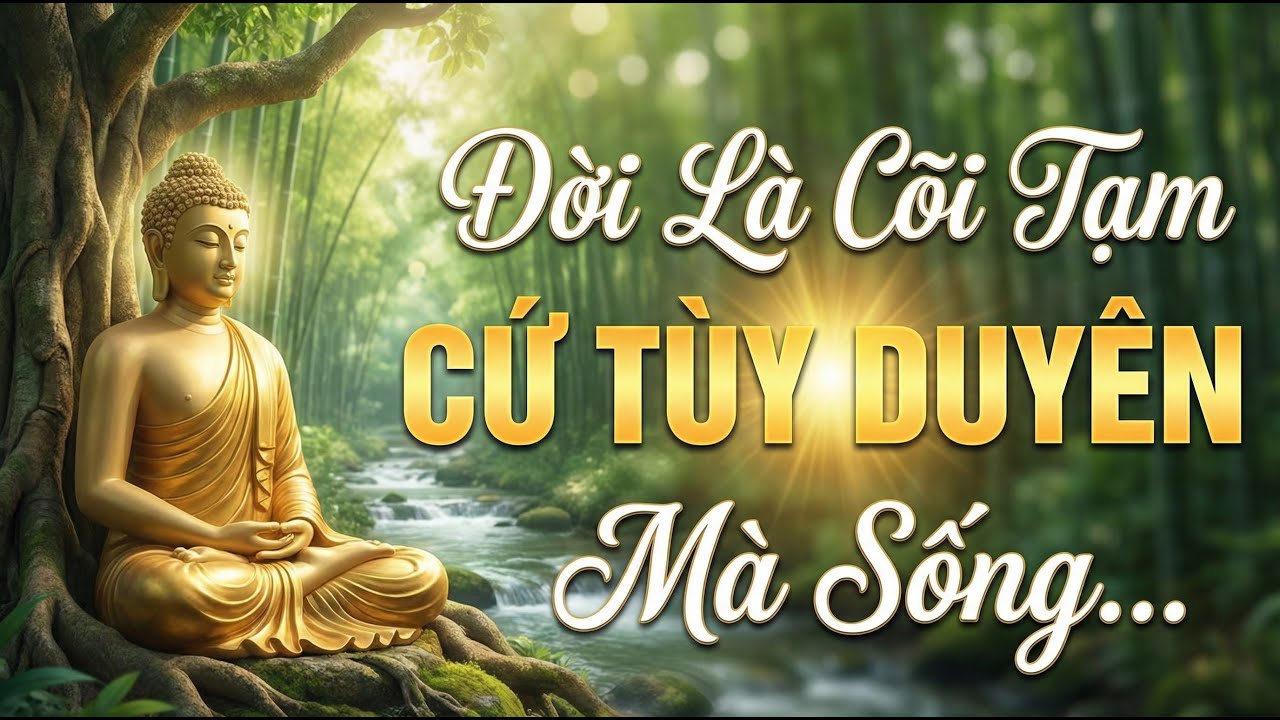 Đời Là Cõi Tạm, Cứ Tùy Duyên Mà Sống | Lời Phật Dạy Giữ Tâm An