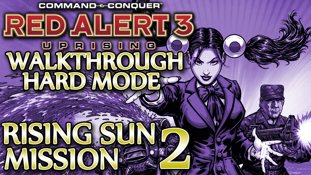 Ⓦ Red Alert 3 Uprising Walkthrough ▪ Hard - Empire Mission 2 ▪ Oki Island
