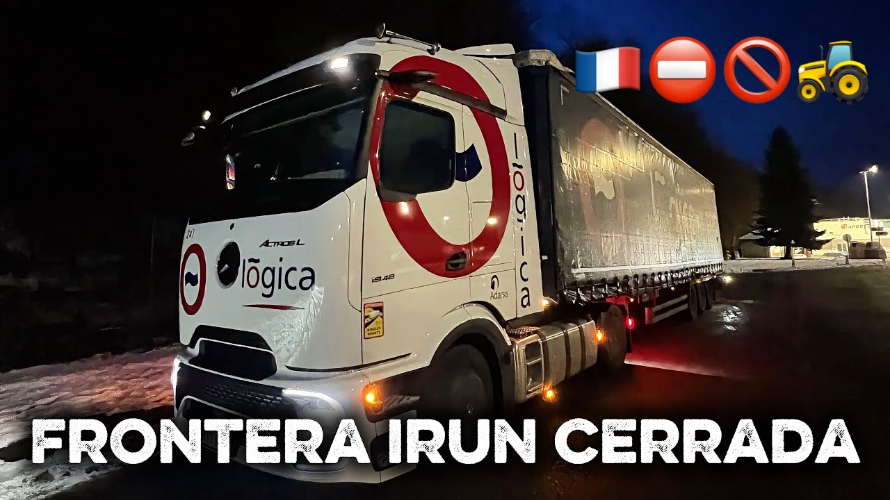 Frontera Irun Cerrada ⛔️ll Viaje Burgos-Alemania 🇪🇸🇩🇪
