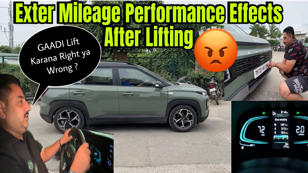 Exter Ride Quality Performance After 16 inch Alloys and Lifting 2 Inch | Testing Mileage Performance