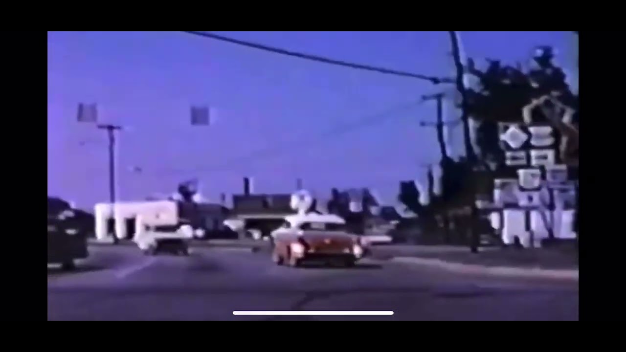 Driving around Washington, NC 1960s