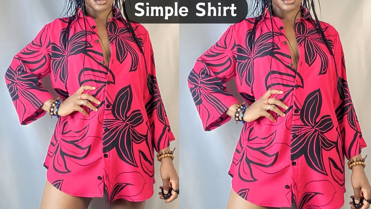 Sewing a Simple Shirt With Collar and Sleeve