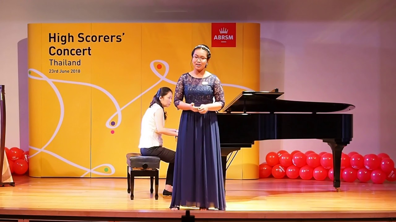 2018 ABRSM High Scorers' Concert (Singing Grade 8)