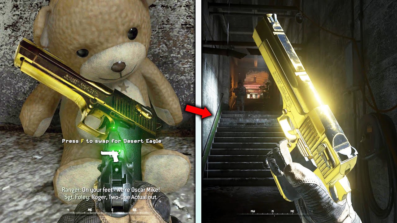 Нашли ли вы это спрятанное оружие в COD?
