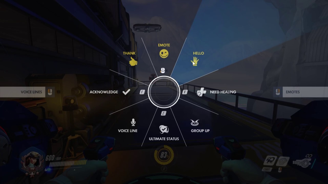 d.va Officer skin (Gameplay)