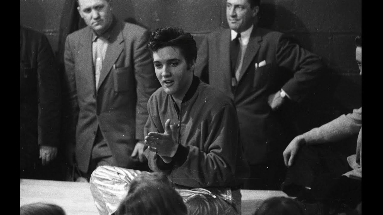 Elvis Presley - conferinta + concert Toronto 1957 - foto rare
