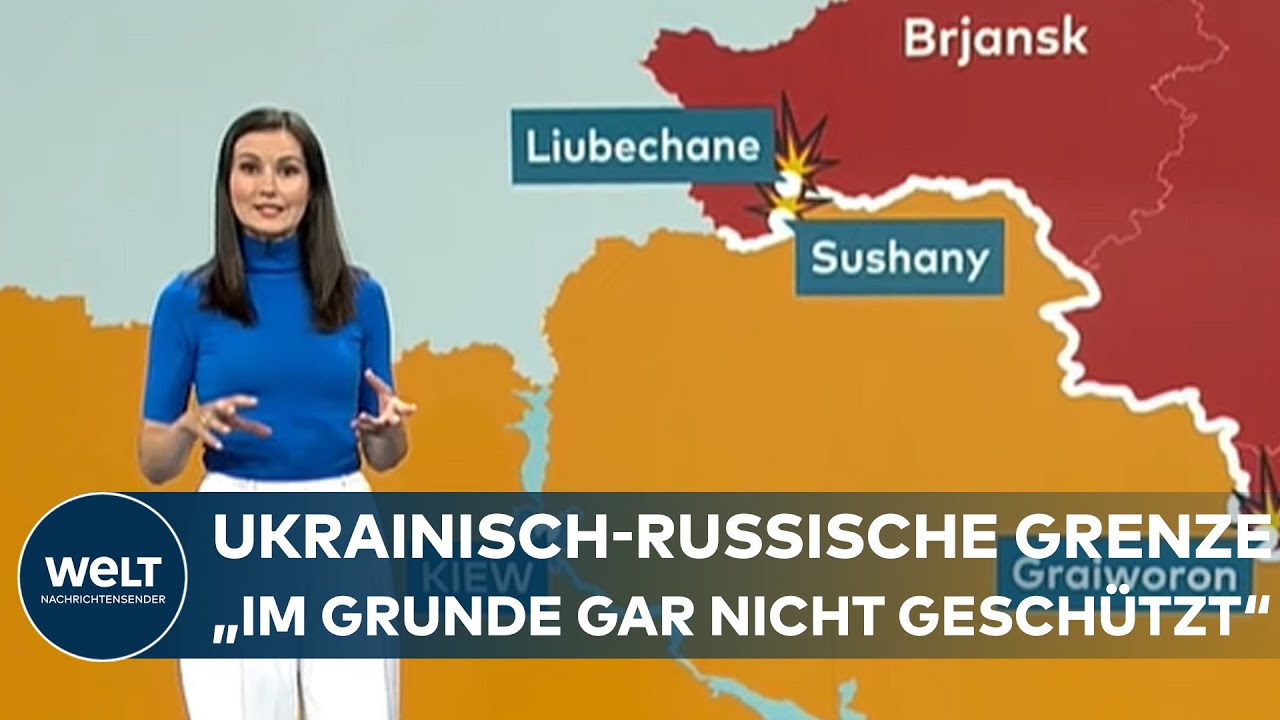 UNGESCH&Uuml;TZTE RUSSISCHE GRENZE: Grenzsch&uuml;tzer fast alle zur Front abgezogen | WELT Analyse