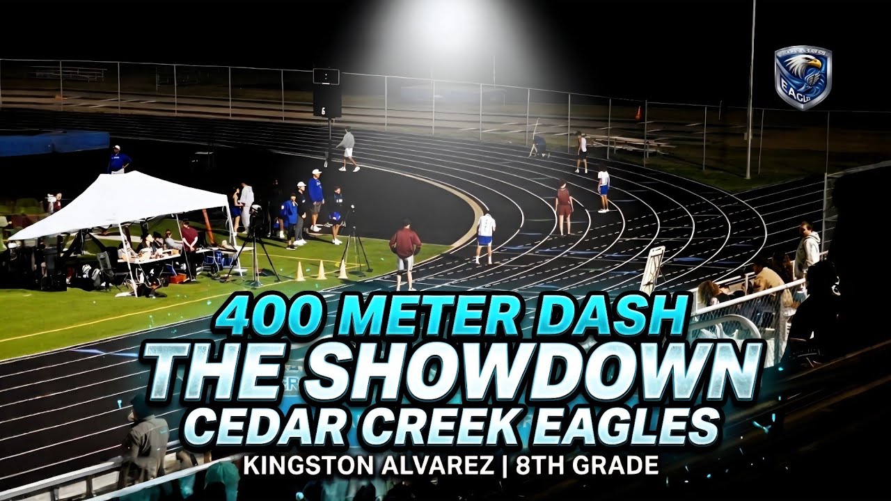 Kingston Alvarez: All Heart in the 400m Dash 🏃‍♂️🔥