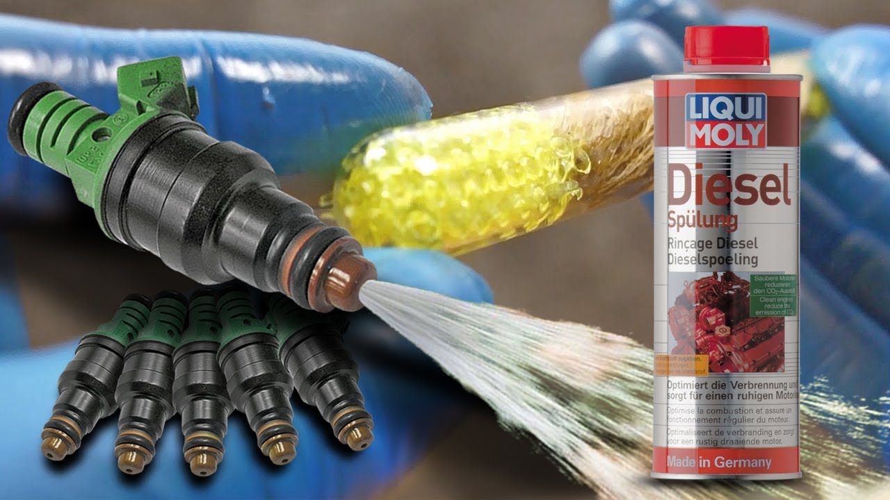 Liqui moly Diesel Spulung Насколько хорошо дизельная присадка очищает форсунки?