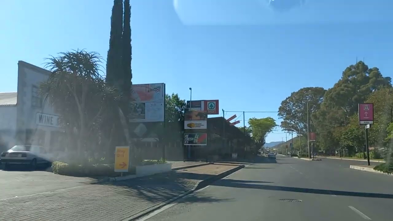 Boland R60 through Robertson and the R317 towards Bonnievale 
