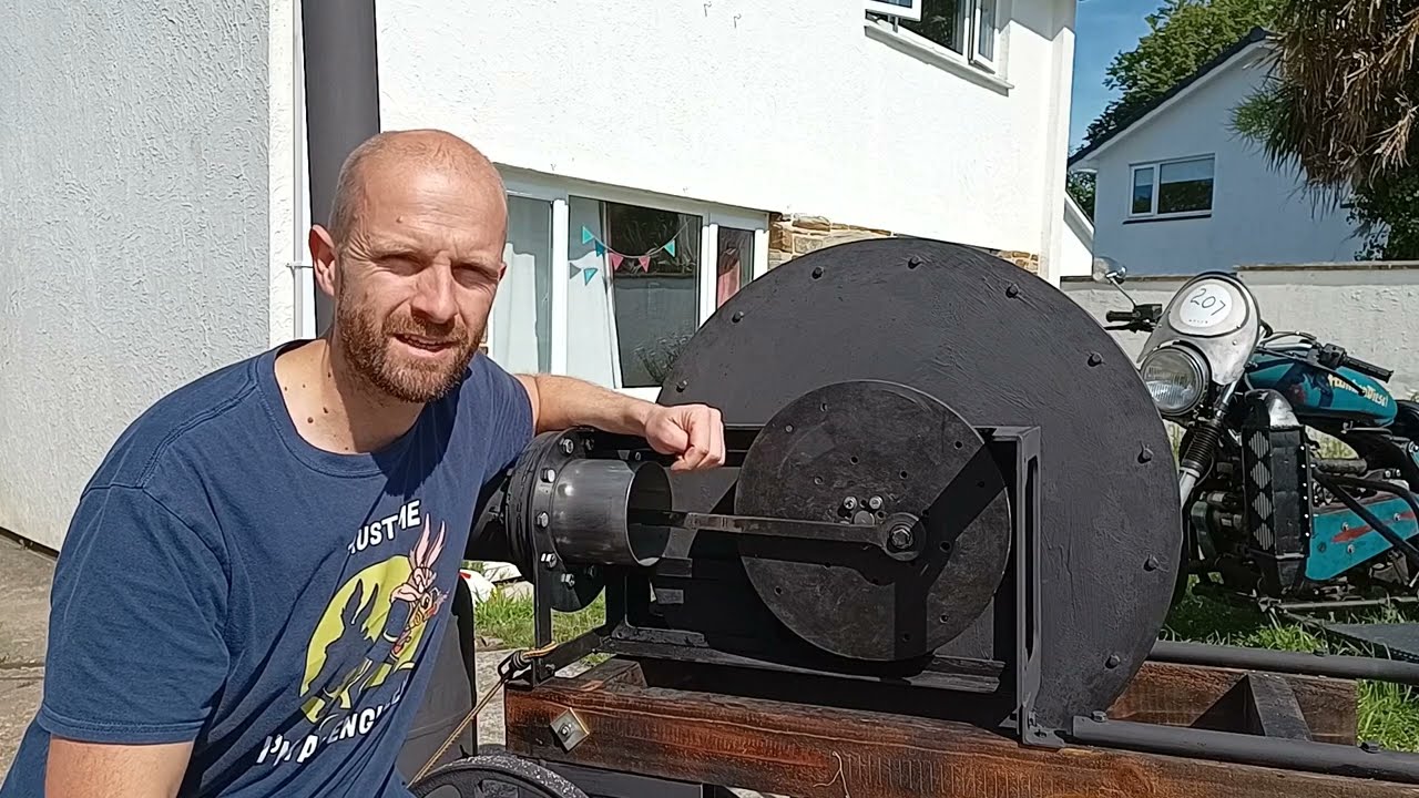 Stirling Engine Horizontal Alpha Stationary Engine - Compression ratio reduced - Part 9