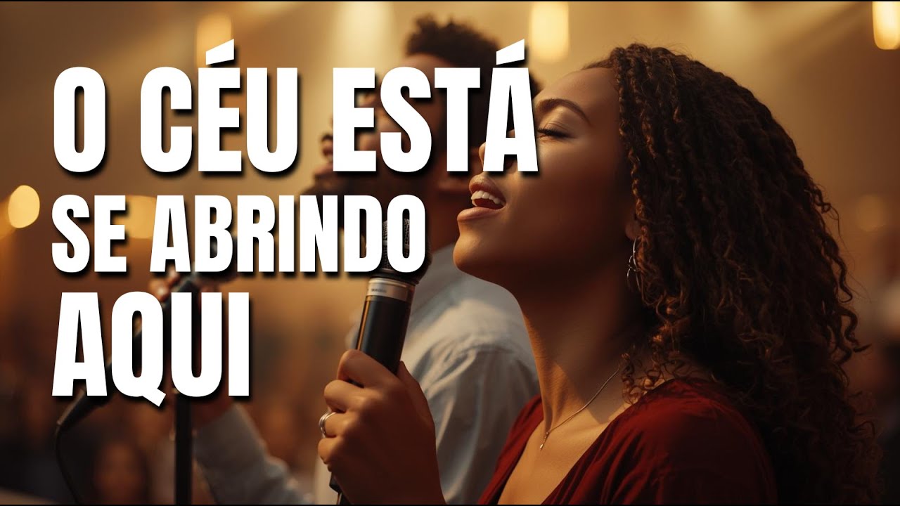 🎼O CÉU ESTÁ SE ABRINDO AQUI | Adoração Profunda | Quando a Presença de Deus Desce