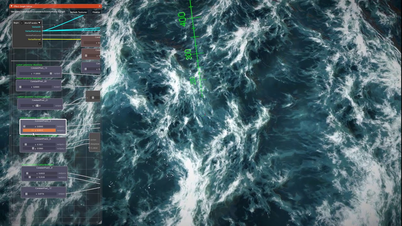Ocean rendering shader breakdown