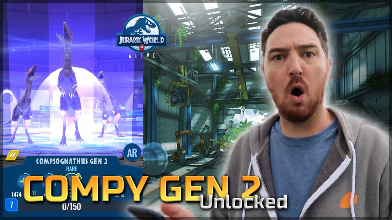 *NEW* Compsognathus Gen 2 In Jurassic World Alive!
